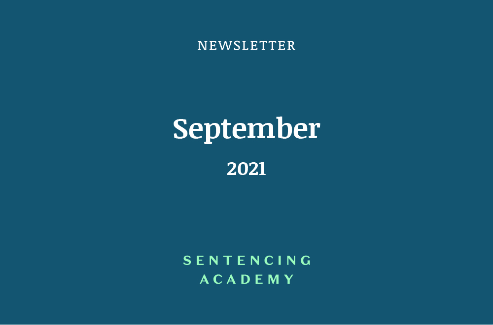 September 2021 Newsletter