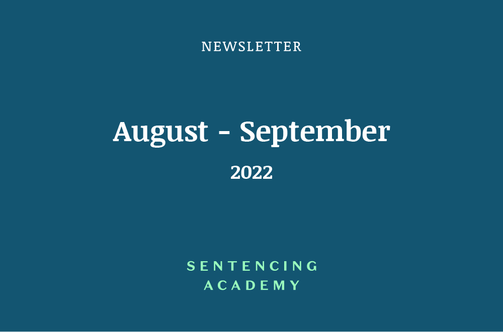 August / September 2022 Newsletter